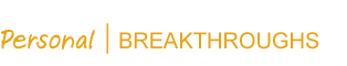 Personal Breakthroughs